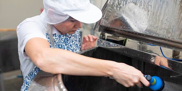 Limpieza en planta de alimentos